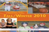 Recreation Brochure 2010-2011 Fall & Winter