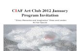 CIAF Jan Art Program