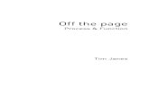Off the page - Typography