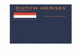 Dutch heroes zomer 2014 brochure