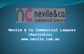 Nevile & co commercial lawyers