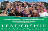 Leadership Stark County 25th Class Graduation Announcemnet