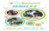 K-2 Summer Brochure