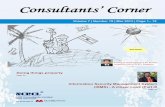 Consultants Corner-Mar 2013