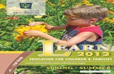 Minnesota Landscape Arboretum Learn Family Class Catalog Spring-Summer 2012