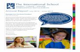 The International School's 2012 - 2013 Annual Report