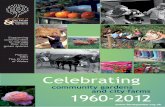 Celebrating community gardens and city farms 1960-2012