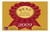 Best of Vance 2009 - The Daily Dispatch - Sunday, February 28, 2010