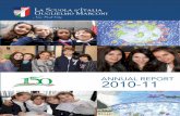 La Scuola d'Italia 2010–2011 Annual Report