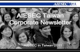 2011 AIESEC Taiwan Corporate Newsletter