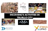 Activities for incomings catalog , IFMSA UPAO TRUJILLO