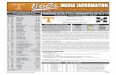 Tennessee Baseball Game Notes - Mississippi State Series