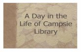 Day in the life of campsie library