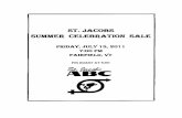St Jacobs Celebration Sale