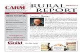 CARM Rural Report Spring 2013