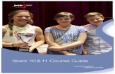 Years 10 & 11 Course Guide