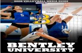 2009 Bentley University Volleyball Media Guide