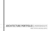 Undergraduate Architecture Portfolio - Abril Inzunza