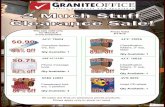 Granite Office 2 Much Stuff Clearance Sale 9/10