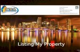 Listing Miami property