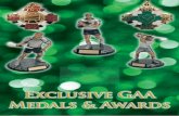 Exclusive GAA Medals and Awards