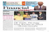 Oil theft: FG may lose $12bn in 2013 - Okonjo Iweala