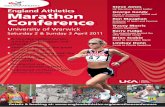 England Athletics Marathon Conference