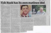 Article on Leon Le Roux in local newspaper