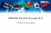 DF60 product presentation HIROSE 130919
