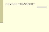 Oxygen Transport Lecture Notes