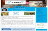 Paragon Vets Pets Newsletter May 2013