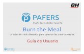 Burn The Meal: Guía de Usuario