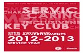 EHTHS Key Club Newsletter Volume XVII Special Issue - Advertisements