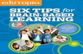 Edutopia 6 tips for brain based learning