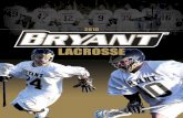 2010 Bryant University Men's Lacrosse Media Guide