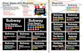MTA Subway Sign and Magnet Catalog Summer 08 for