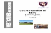 WCHS Senior School Subject Choice Info