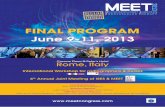 MEET Congress 2013