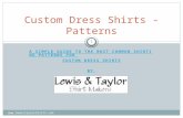 Shirting patterns by Lewis and Taylor