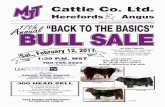 2011 MJT  "Back to the Basics" Bull Sale