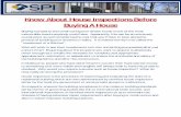 Know About House Inspections Before Buying A House