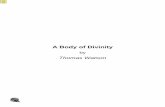 A Body of Divinity -Thomas Watson Book