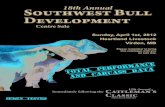 Southwest Bull Development Center Catalogue