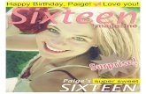 Sweet Sixteen Magazine