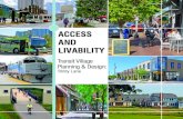 Access and Livability: Transit Village Planning and Design, Trinity Lane