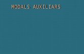modals Auxiliars
