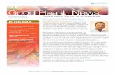 September 2011 Good Health News