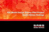 WORLD DESIGN SURVEY: South African findings
