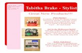 Tabitha's October Retail Specials!