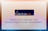Unequivocal Superior for Software/Application Development